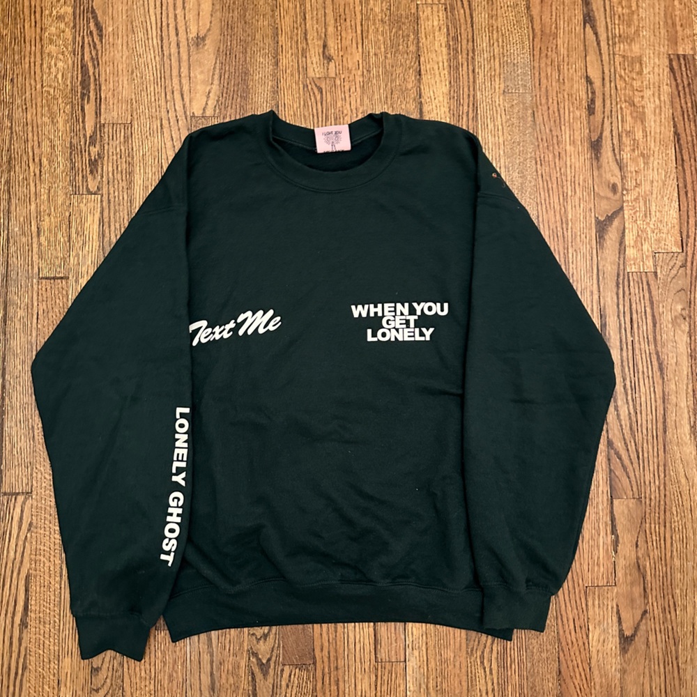 Lonely Ghost Text Me When You Get Lonely sweater